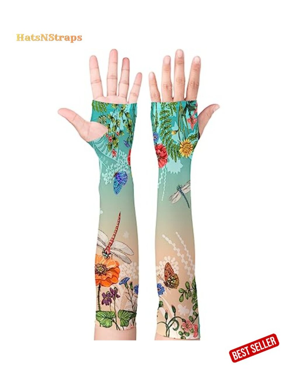 Gardening Sleeves Women Cooling Sun Protection Anti-Scratch Ice Silk